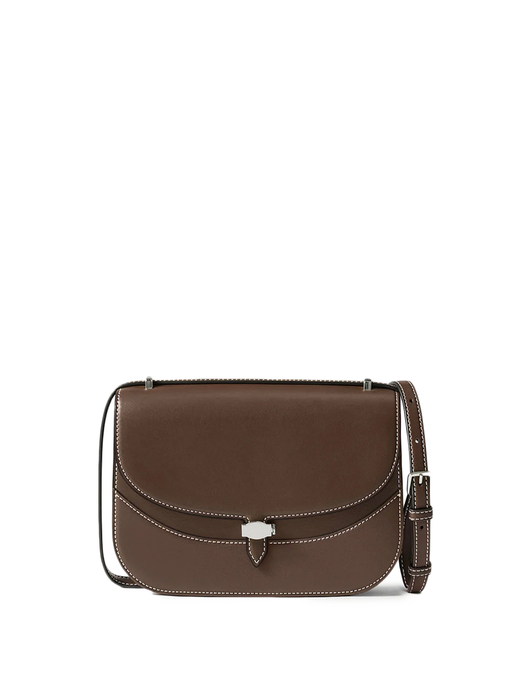 dash saddle bag in whiskey leather