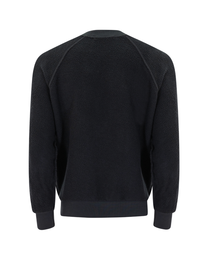 ziggy inside out sweatshirt in vintage black