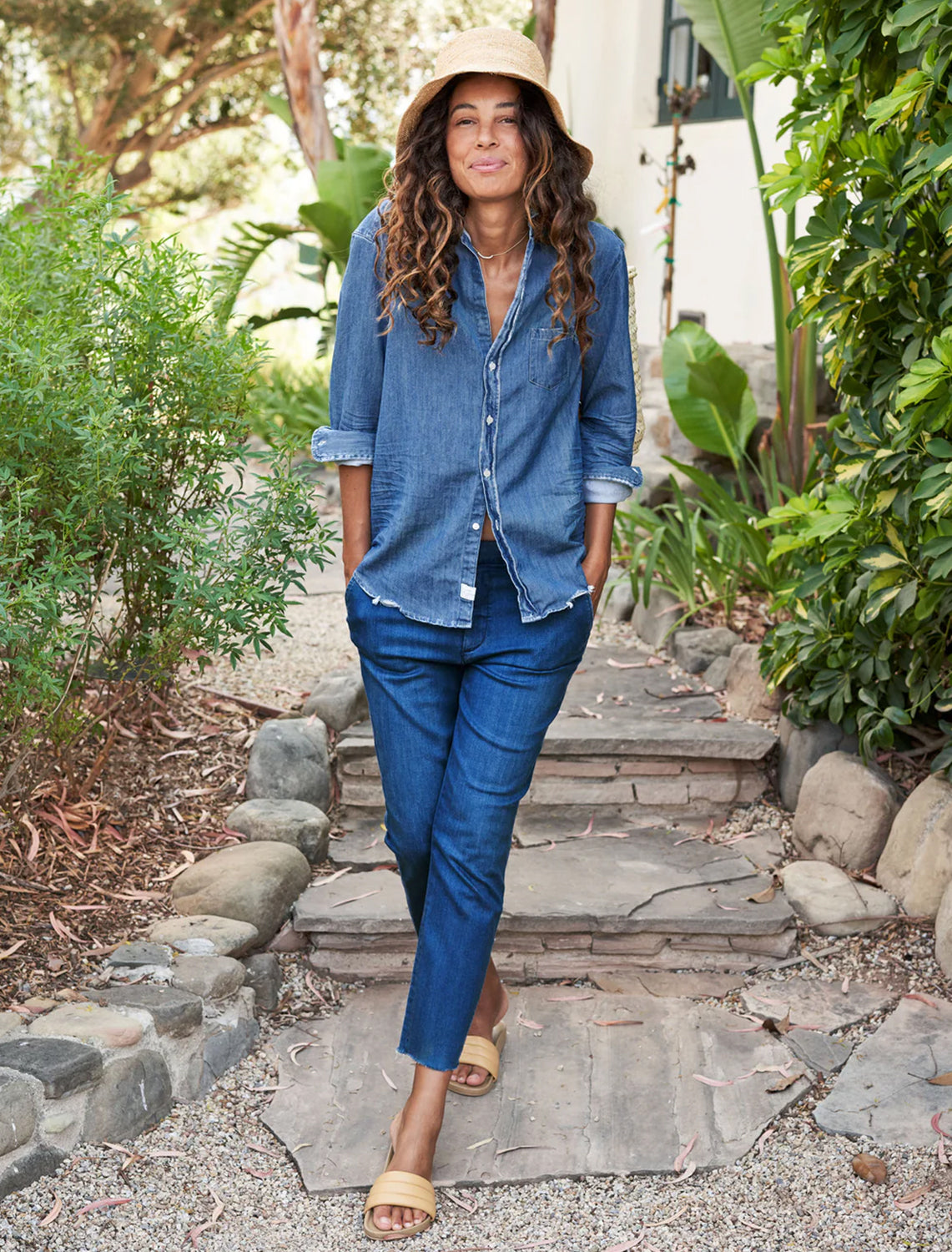 eileen in famous denim