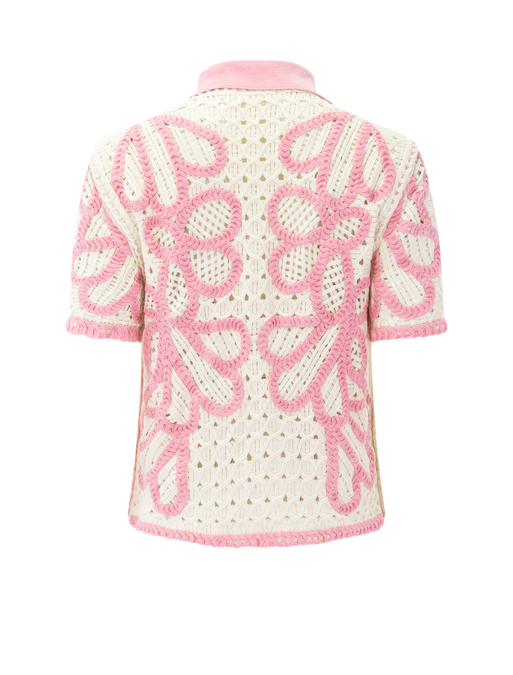 gavrili knit top in rose