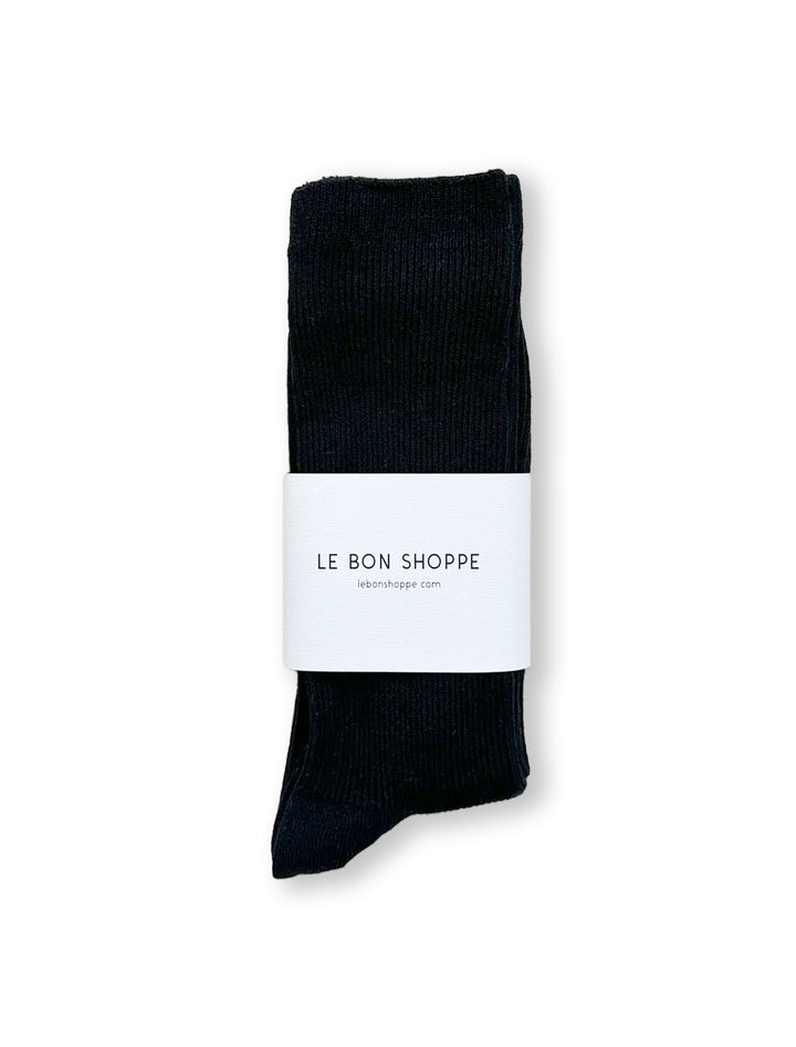 trouser socks in black