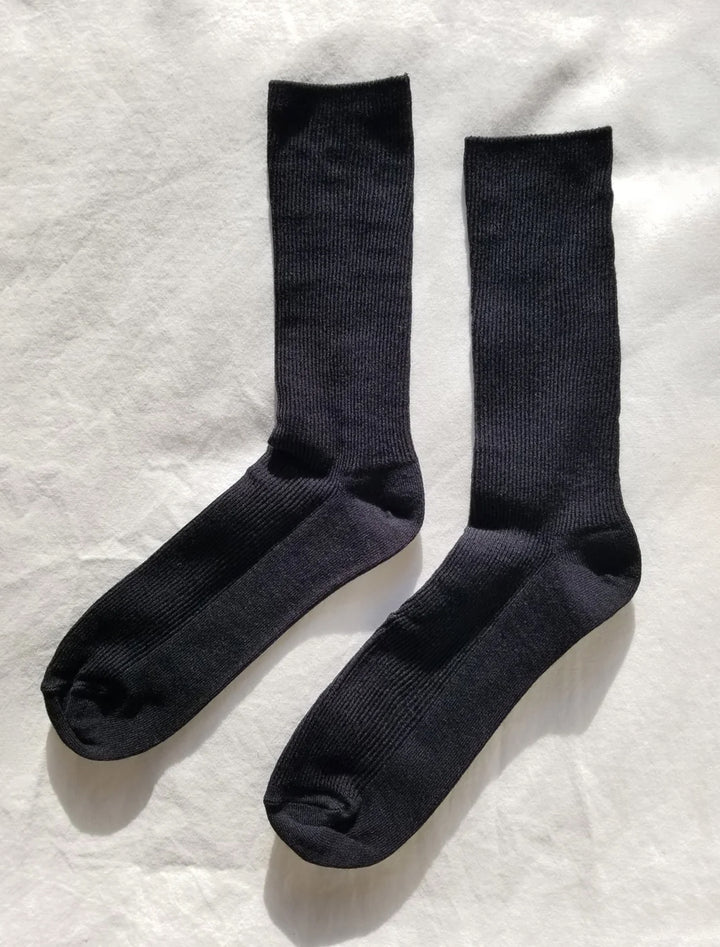 Le Bon Shoppe trouser socks in black