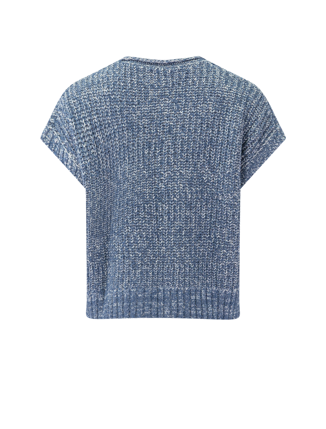 sola sweater in indigo multi
