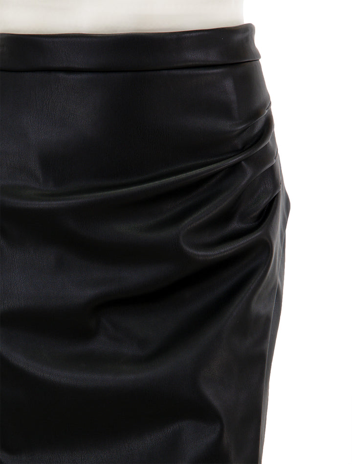 Close-up view of L'agence's maude pencil skirt.
