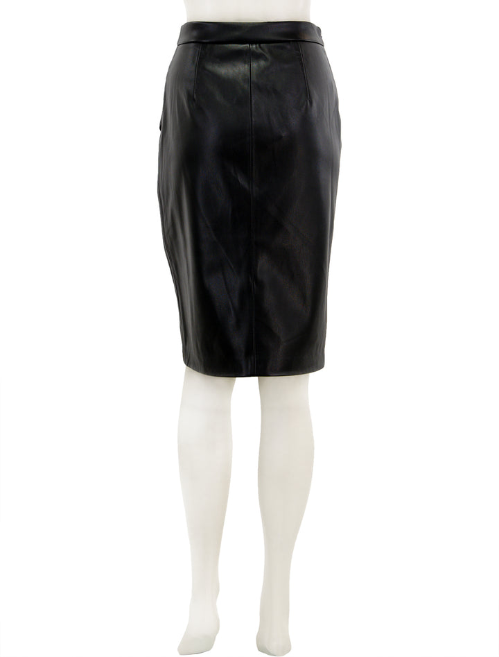 Back view of L'agence's maude pencil skirt.