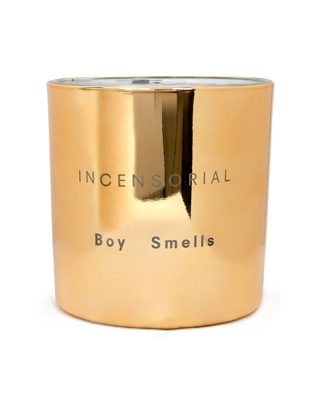 Front view of Boy Smells' incensorial magnum candle.