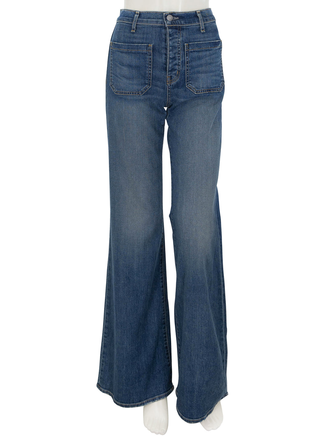 Front view of Nili Lotan's florence jean in classic wash.