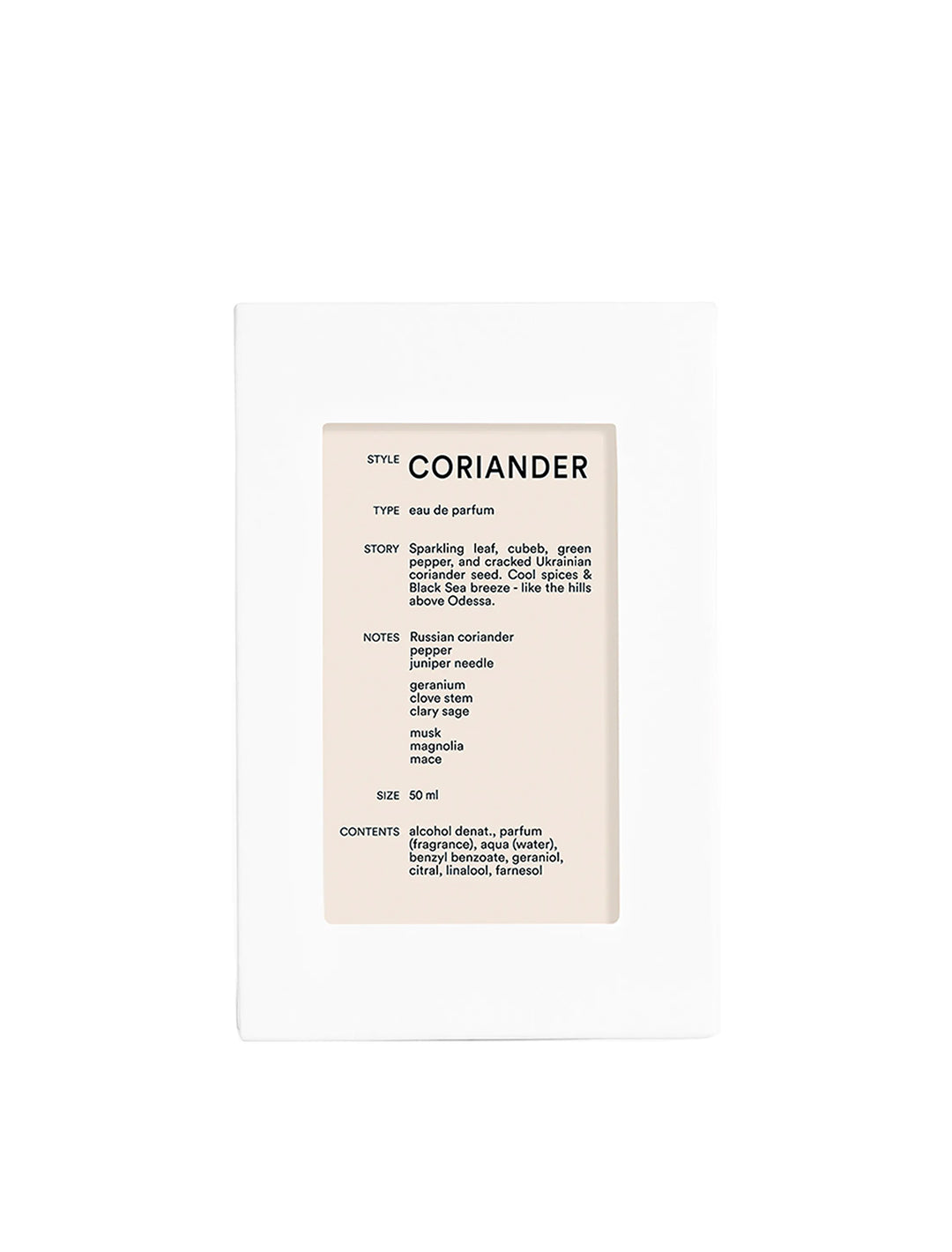 coriander 50ml