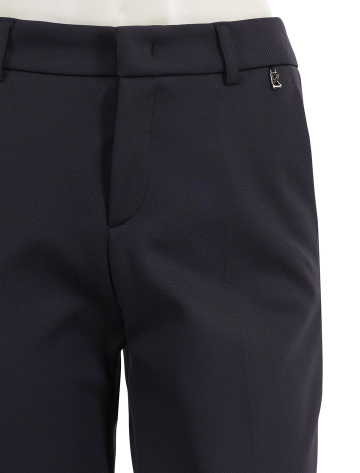 Close-up view of Bogner's joy pant in navy.