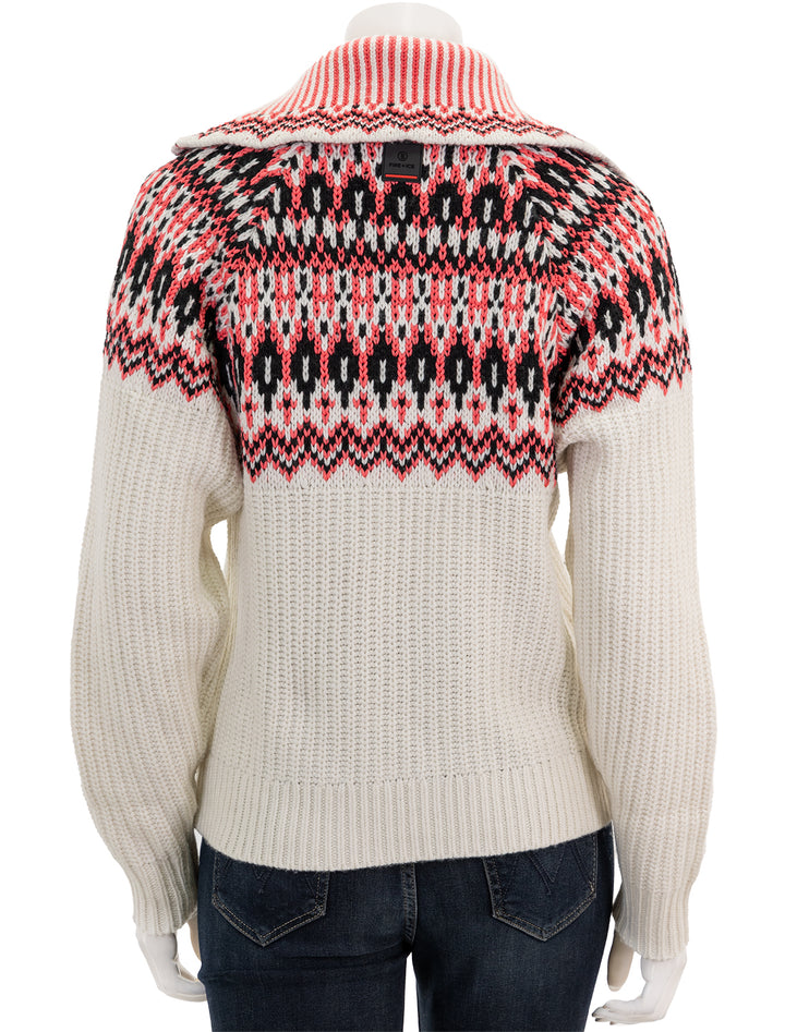 Back view of Bogner Fire + Ice's dory pullover.