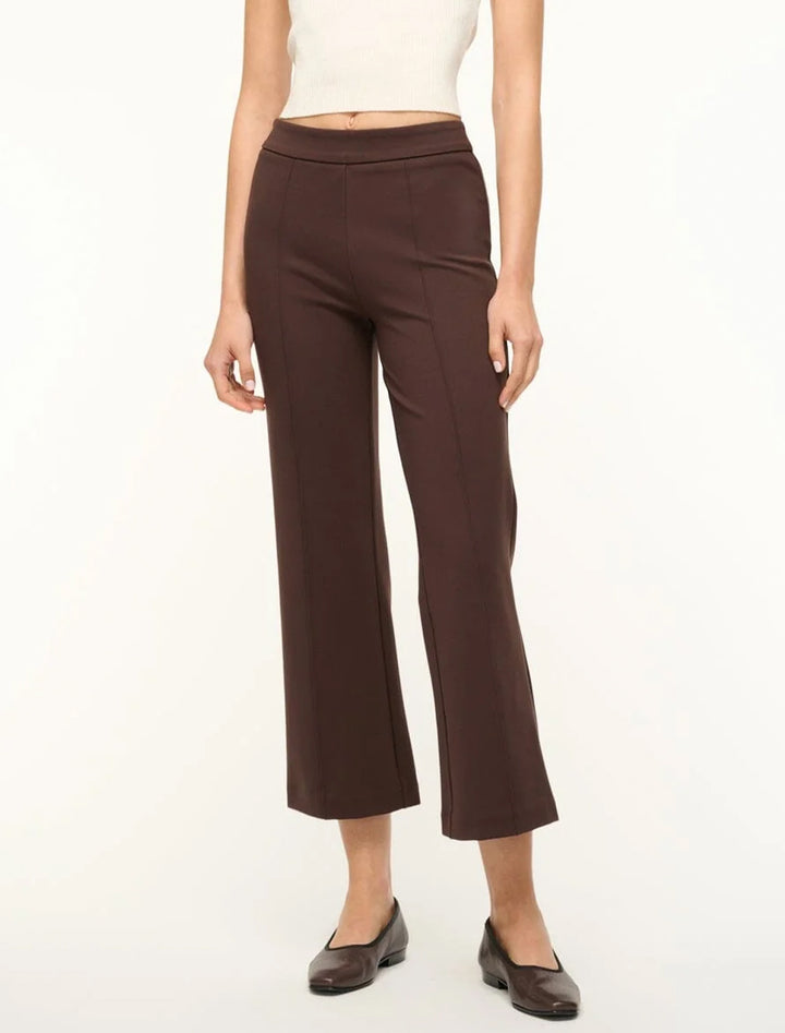 knack pant in dark chocolate