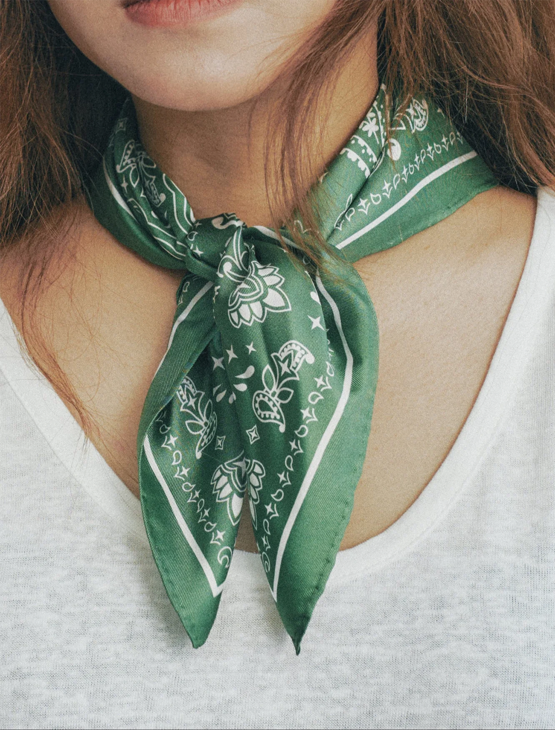 sagebrush silk bandana