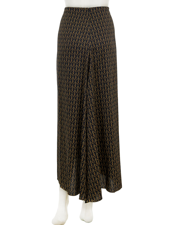 Back view of Veronica Beard's limani skirt.
