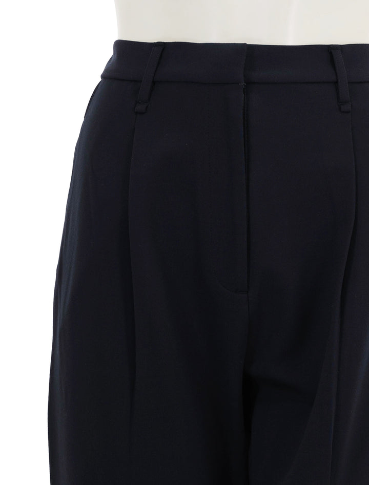 close up view of irina ponte trouser in salute