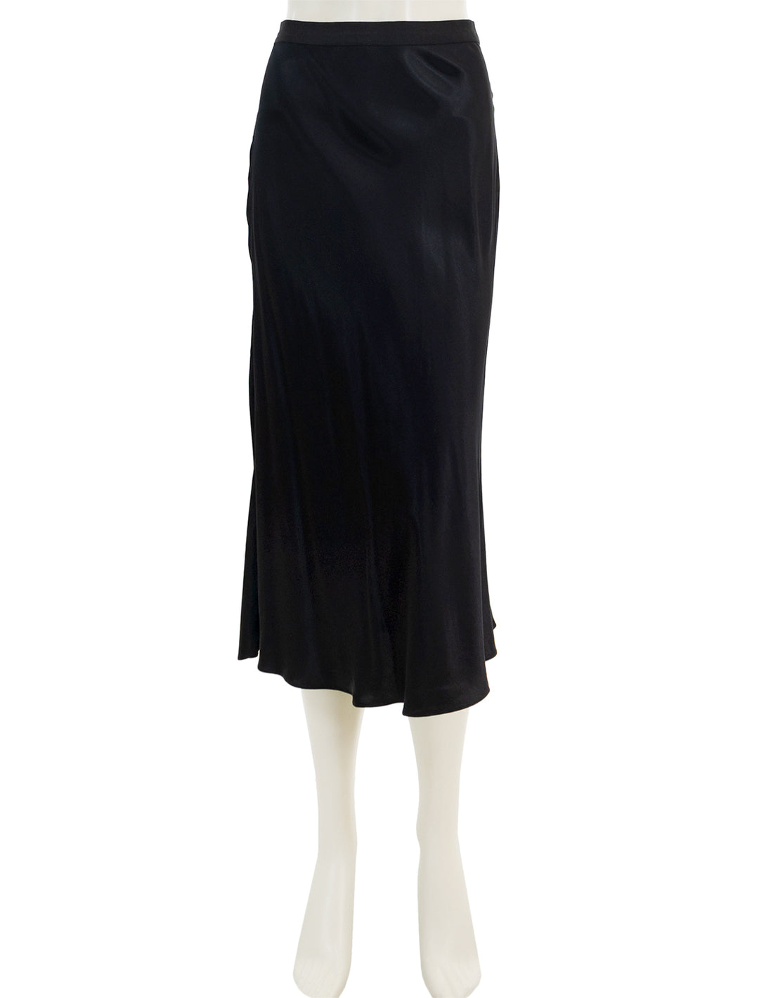 Front view of Rails' berlin skirt in black.