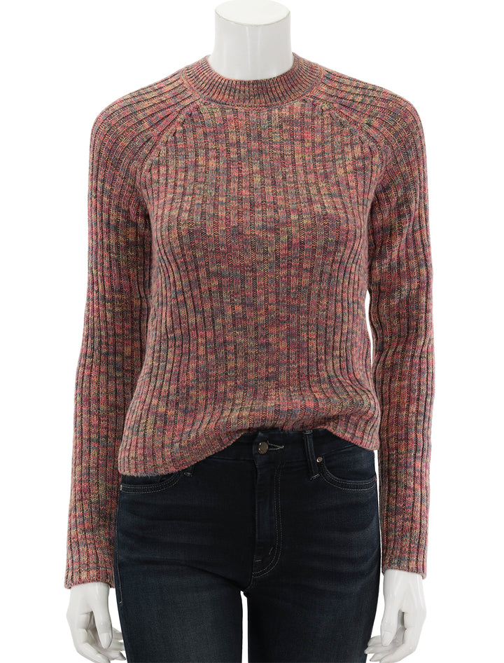 Front view of Steve Madden's ami sweater in multi.