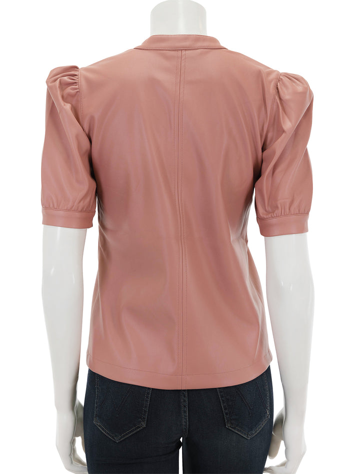 Back view of Steve Madden's jane top in rose.