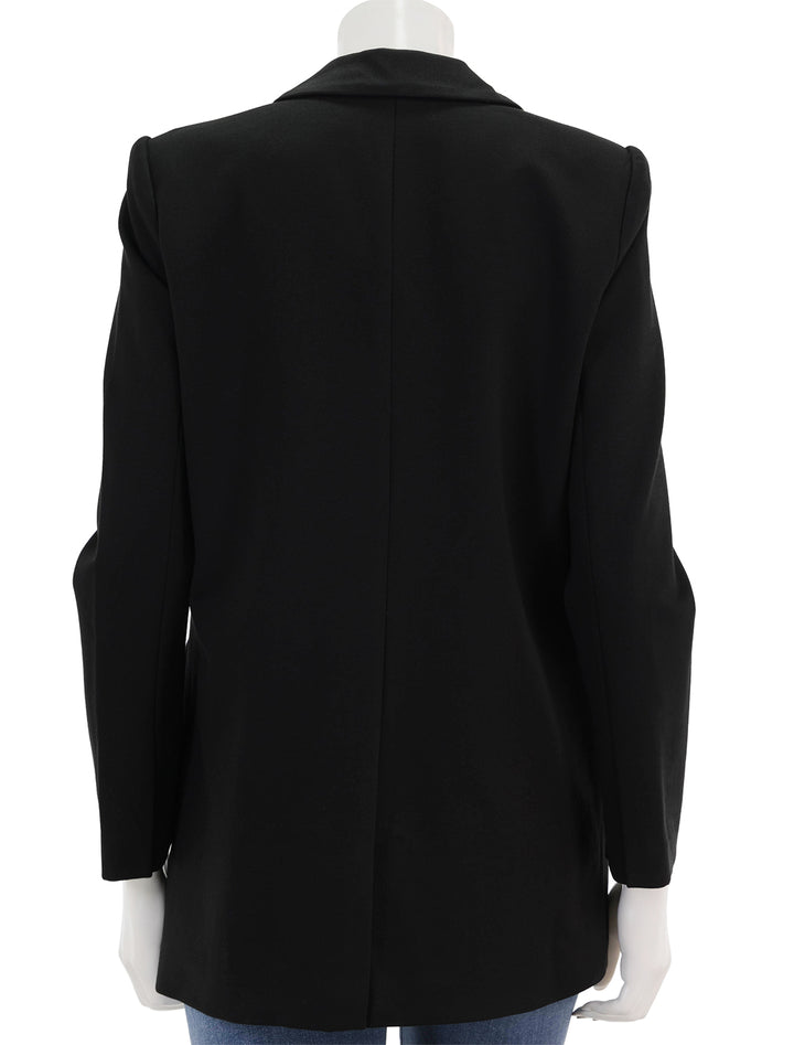 Back view of Sundays NYC's gibson blazer in black.