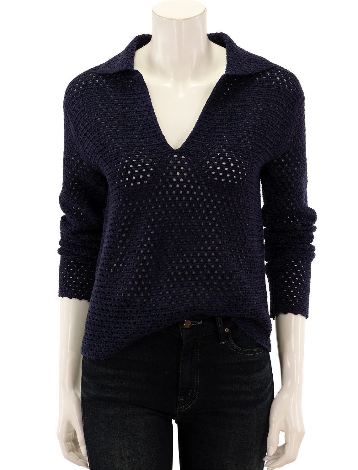 Vince textured v sale neck sweater