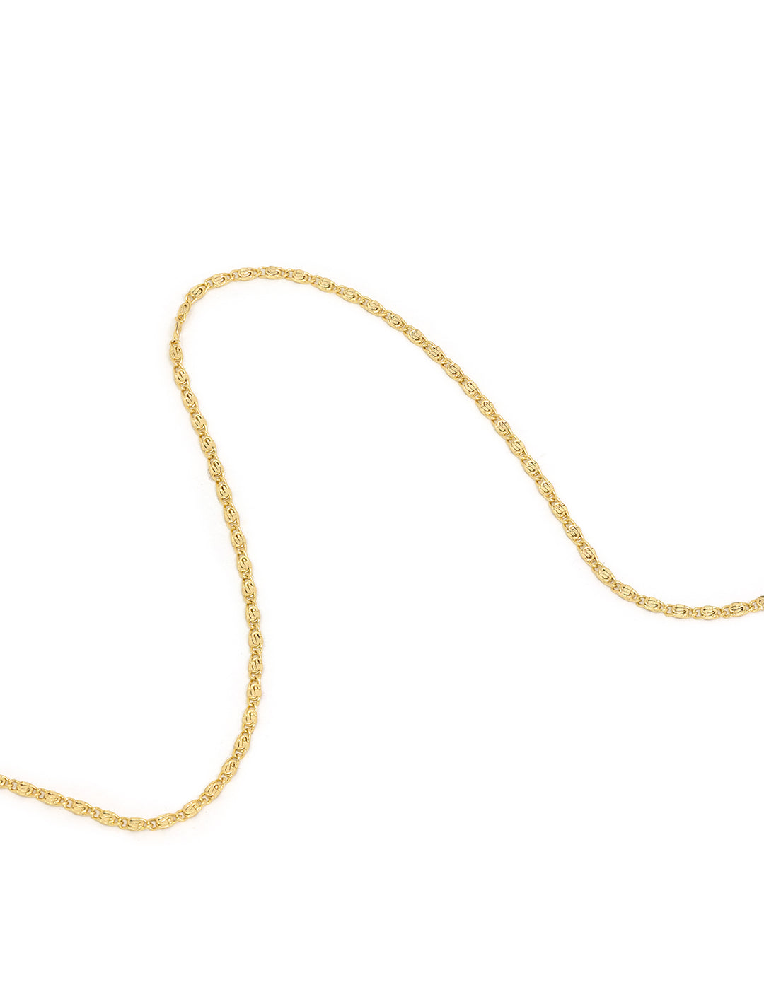 Stylized laydown of Jonesy Wood's juniper necklace.