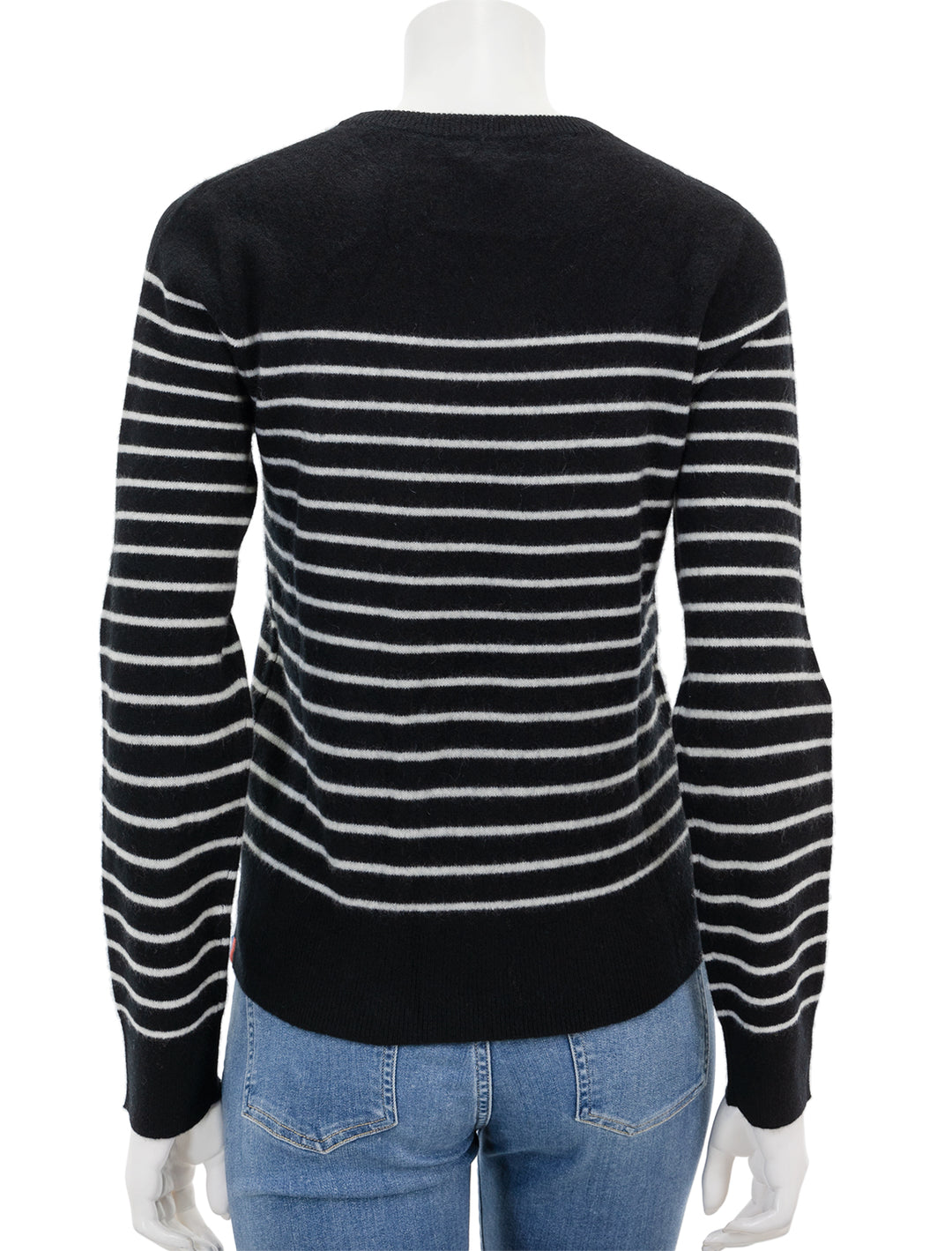 Back view of KULE's the betty in black and cream.