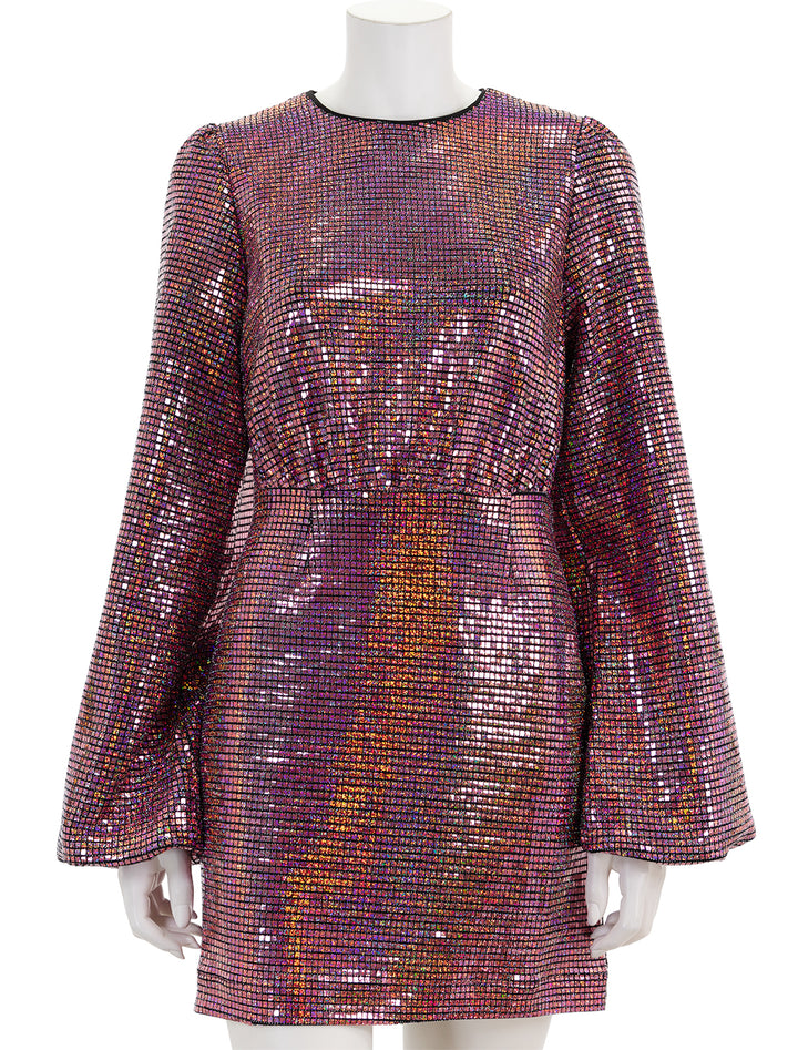 Front view of RHODE's isa disco dress.
