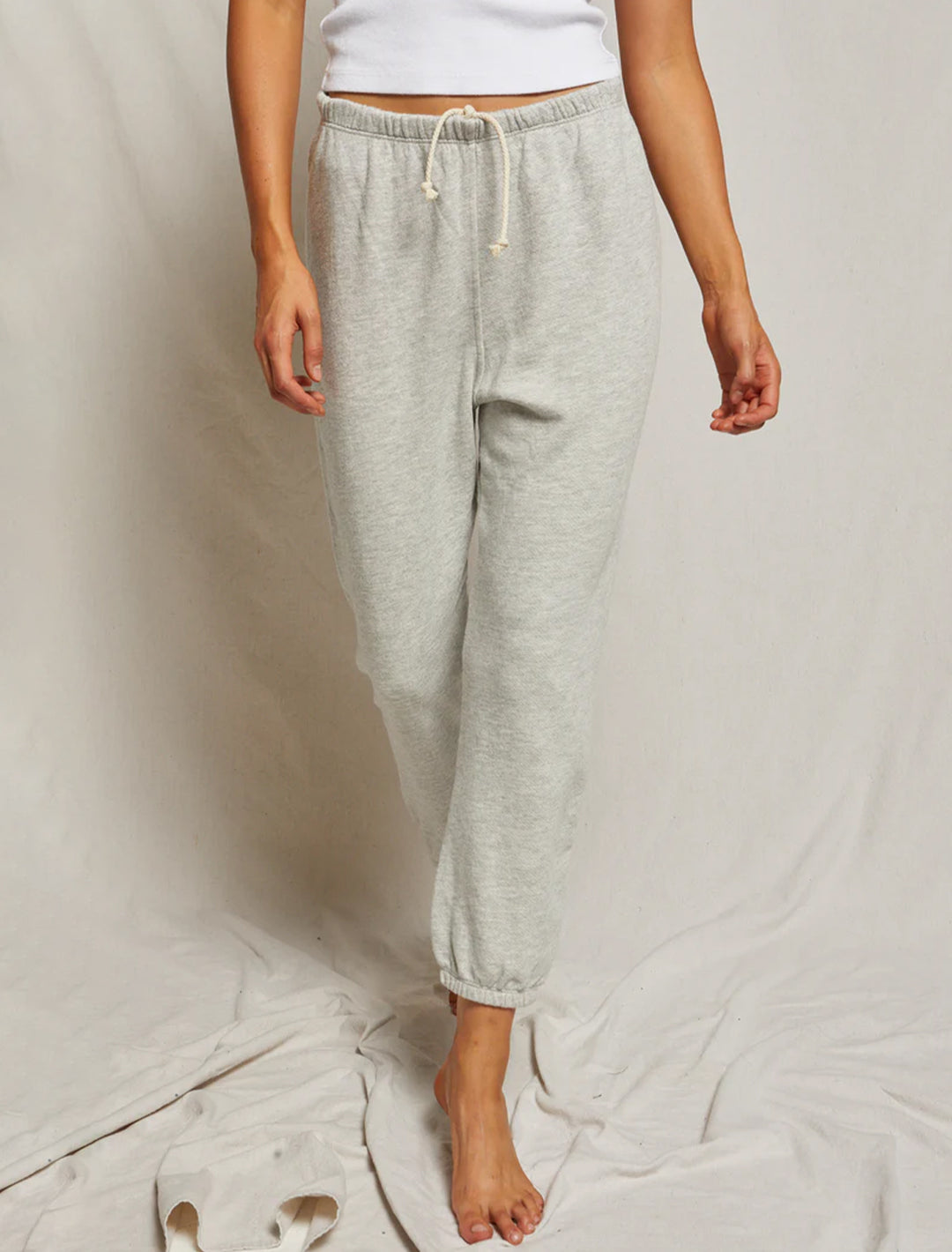 johnny sweatpants in heather grey