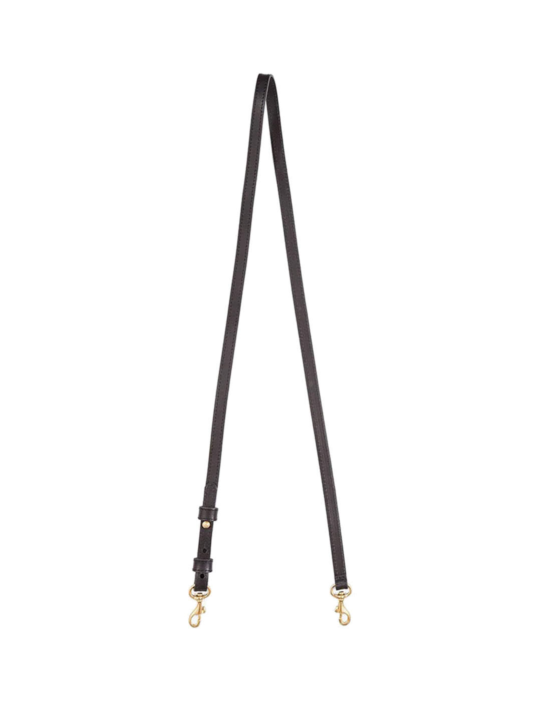 adjustable crossbody strap in black – Twigs