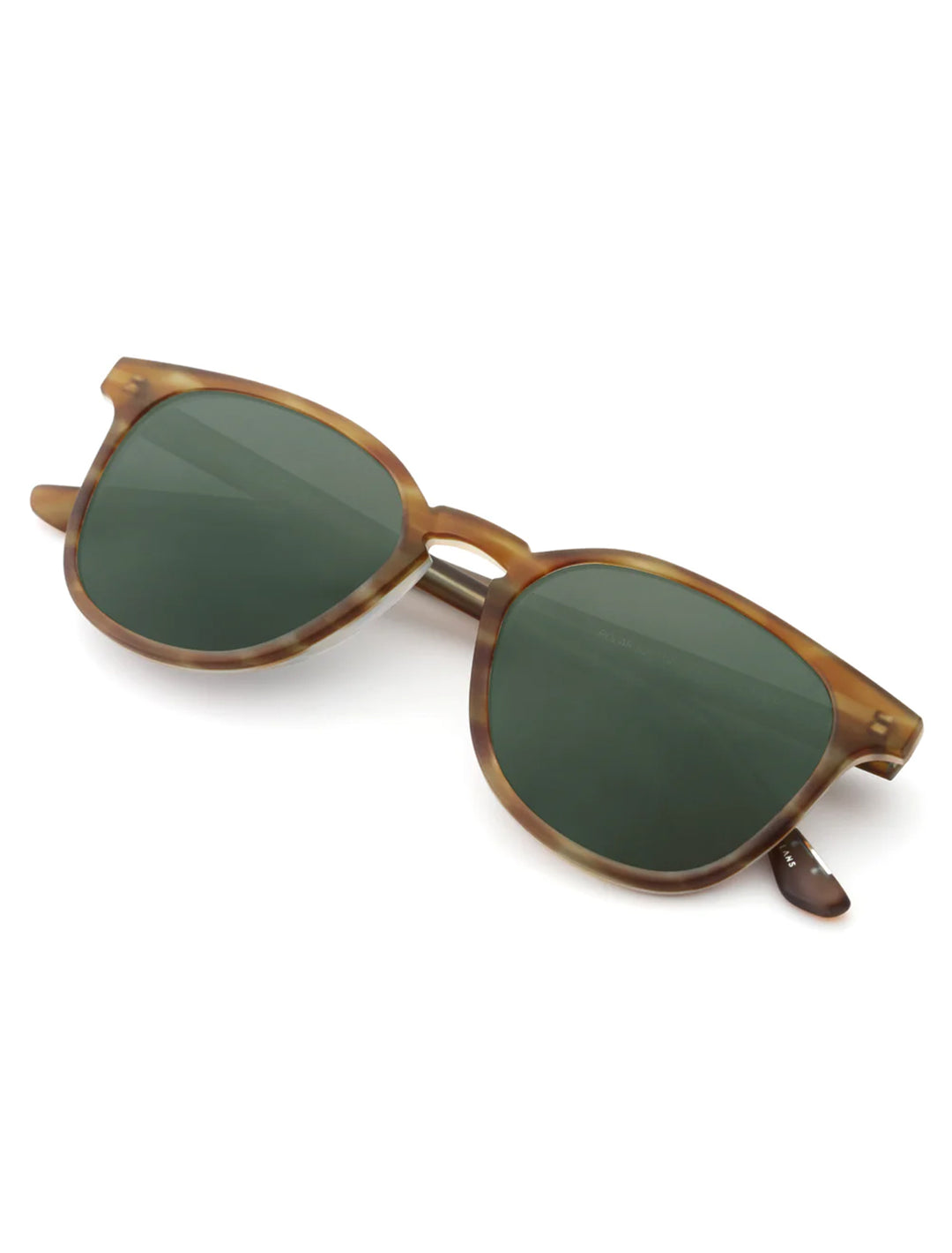 Overhead view of Krewe's olivier in matte willow - polarized.