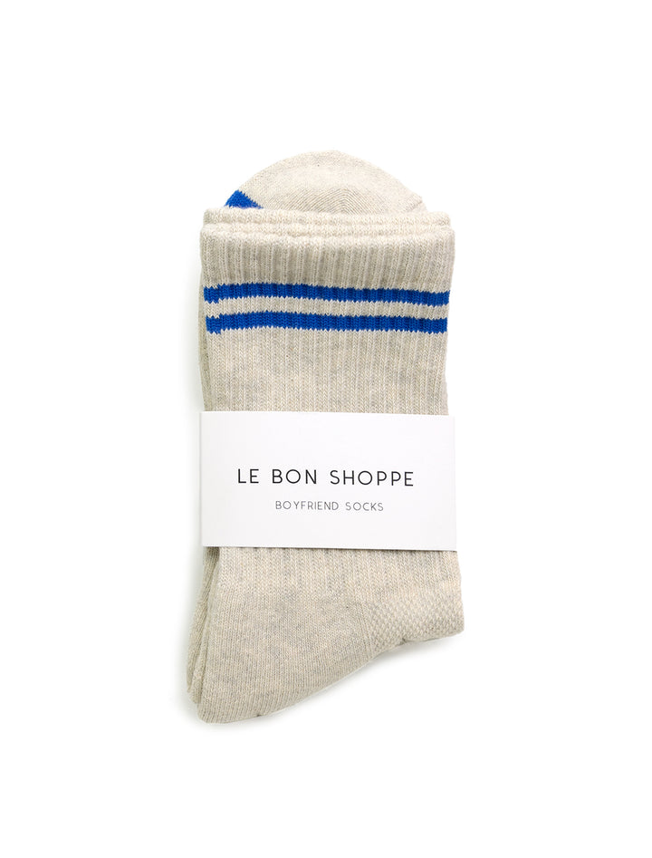 Le Bon Shoppe's boyfriend socks in ice.