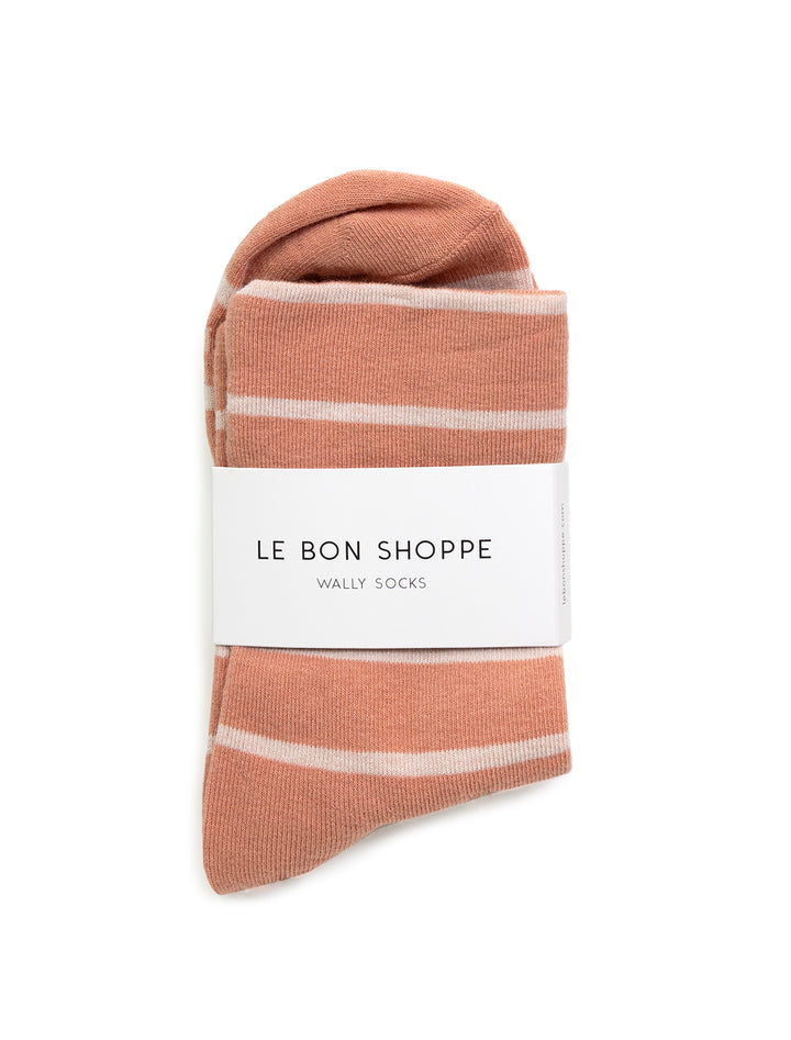Le Bon Shoppe's wally socks in clay.