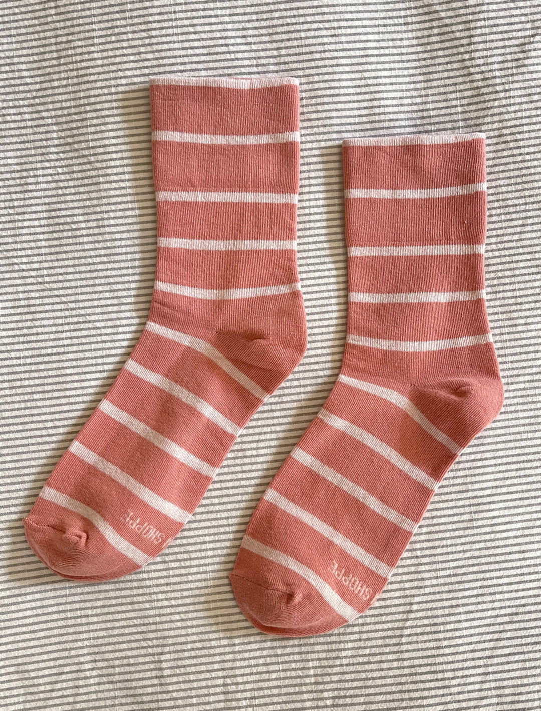 Le Bon Shoppe's wally socks in clay.