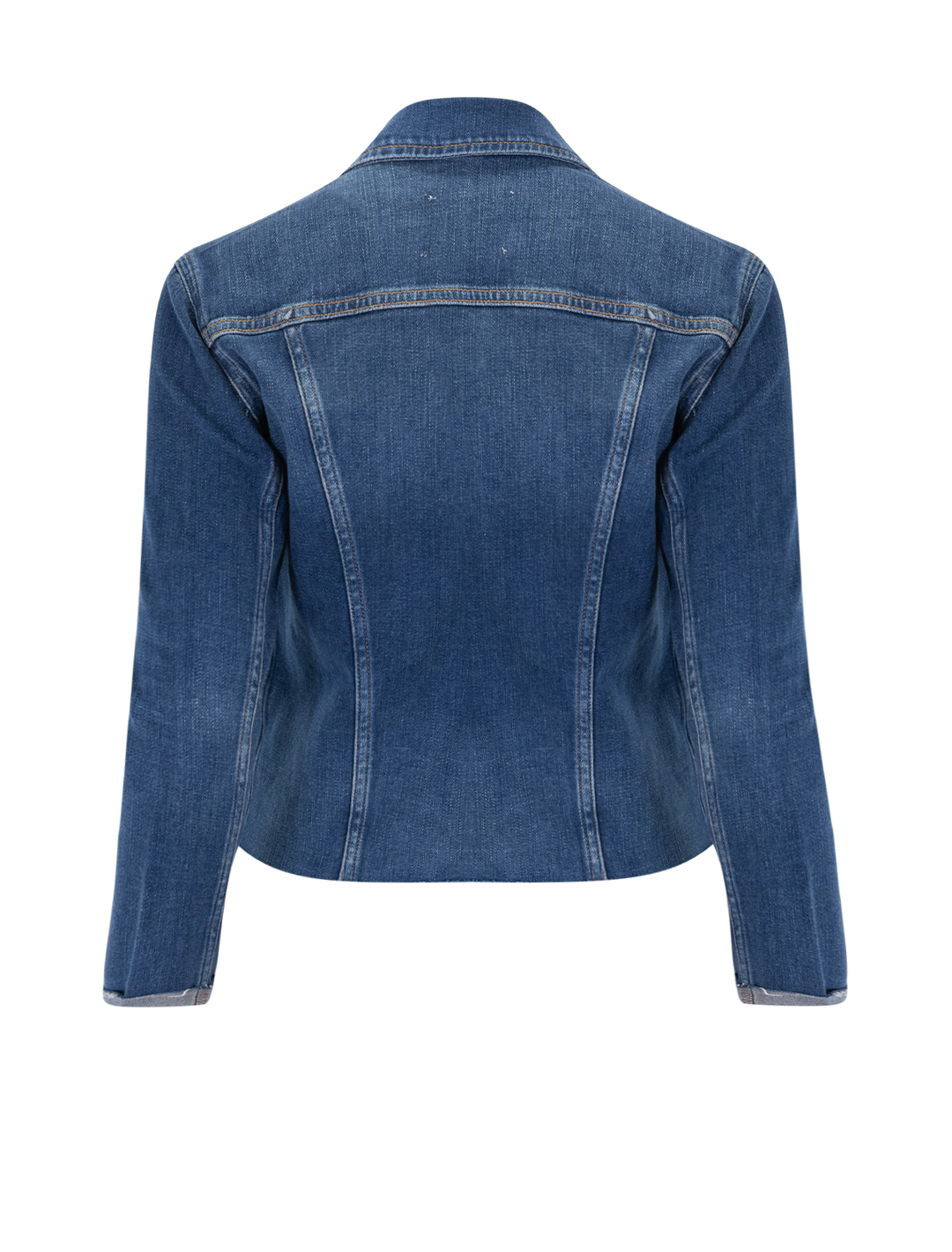 janelle slim raw jacket in authentique