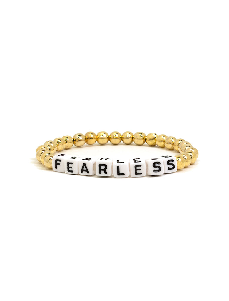 Giving Beaded Bracelet - Fearless – Natural Life