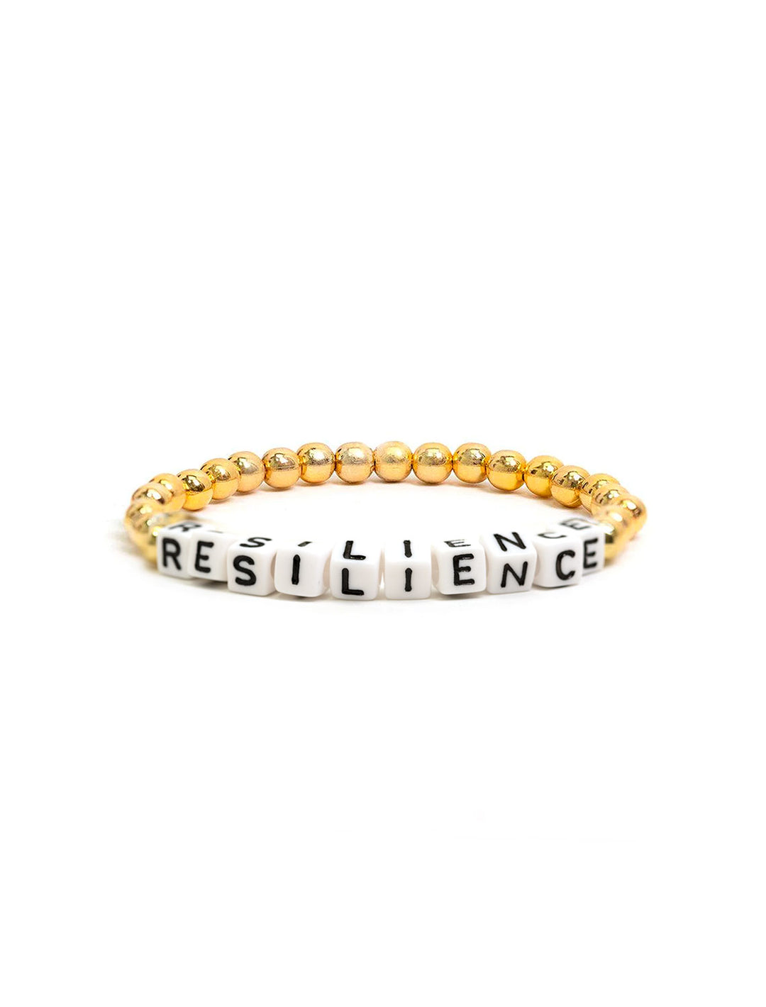 AV Max's resilience beaded bracelet.