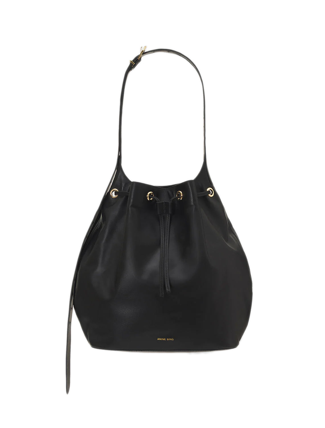 alana bucket bag in black Twigs