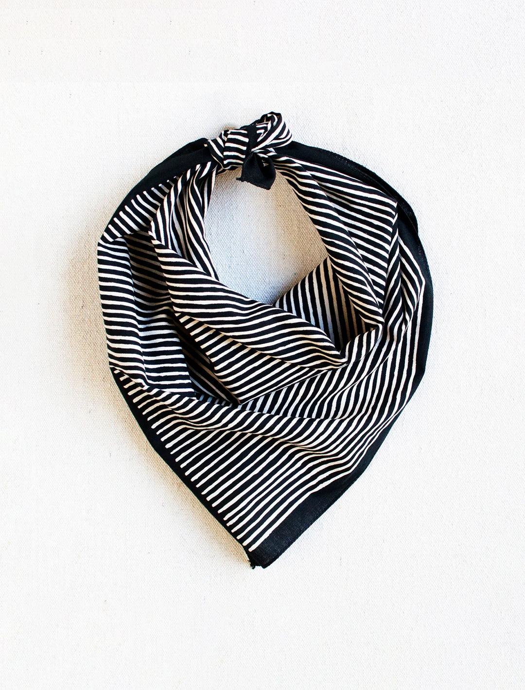 Abracadana's striped bandana in black.