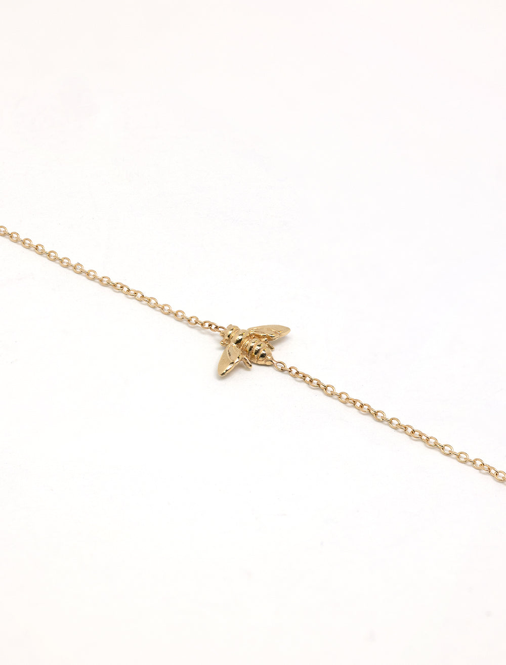 tiny bee necklace | 16-17-18" length (2)