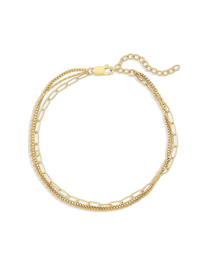 rosalie bracelet in gold