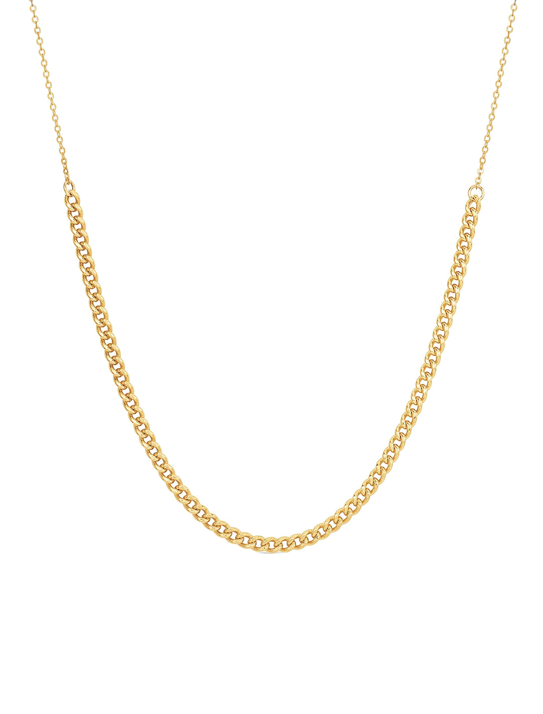 maeby necklace in gold