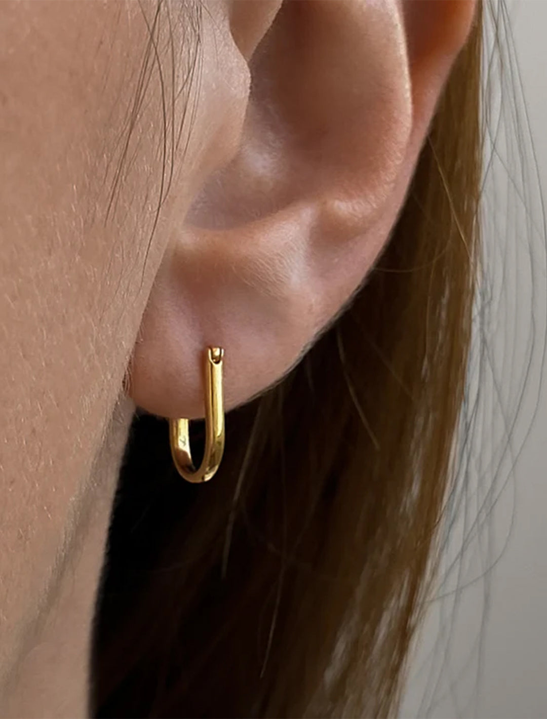 eden hoop earrings in gold