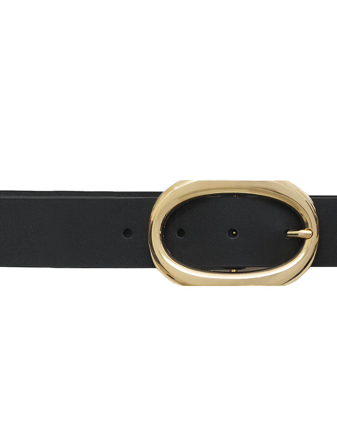 signature link belt in black Twigs