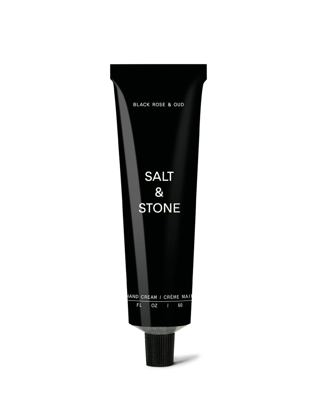 Salt + Stone's hand cream in black rose and oud.