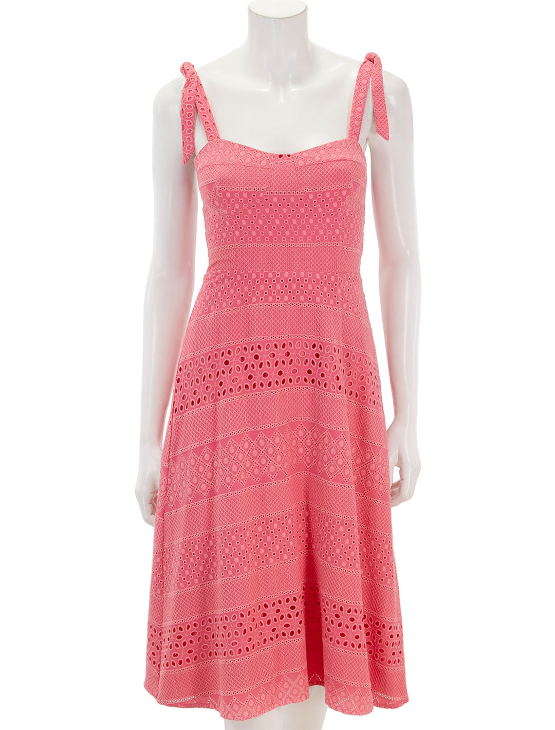 Front view of Steve Madden's carlynn dress in fruit dove.