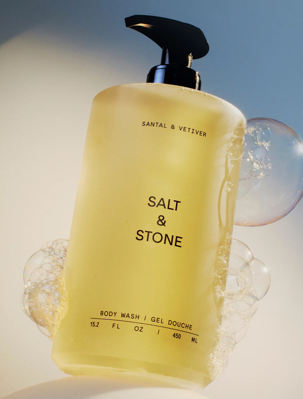 Salt & Stone's body wash | santal & vetiver.