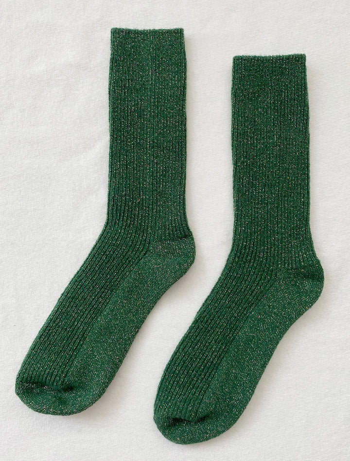 witner sparkle socks in evergreen (2)