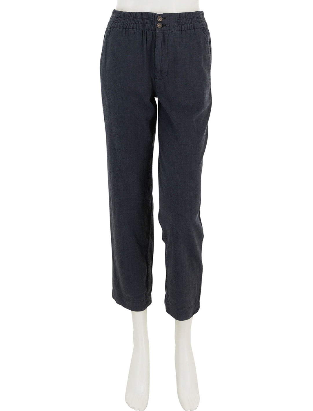 Front view of Marine Layer's elle pant in phantom.