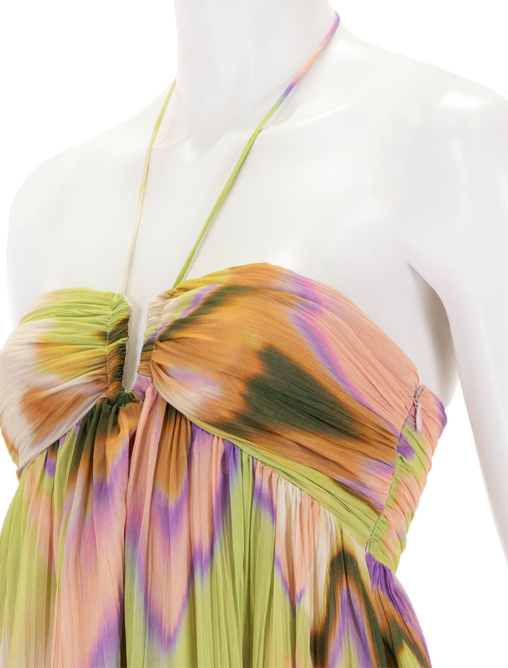 Close-up view of Steve Madden's nolita dress.