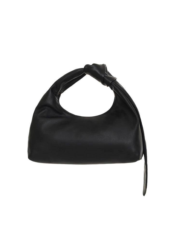 Back view of Anine Bing's grace bag in black.