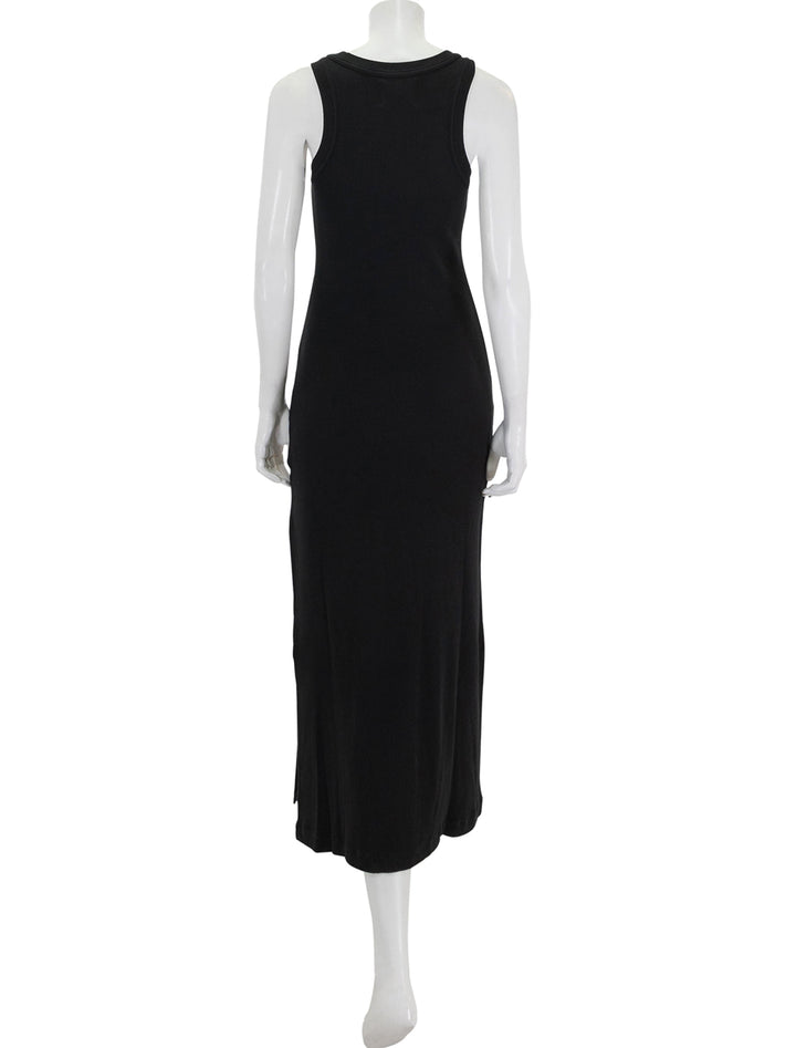 Back view of Citizens of Humanity's isabel tank dress in black.